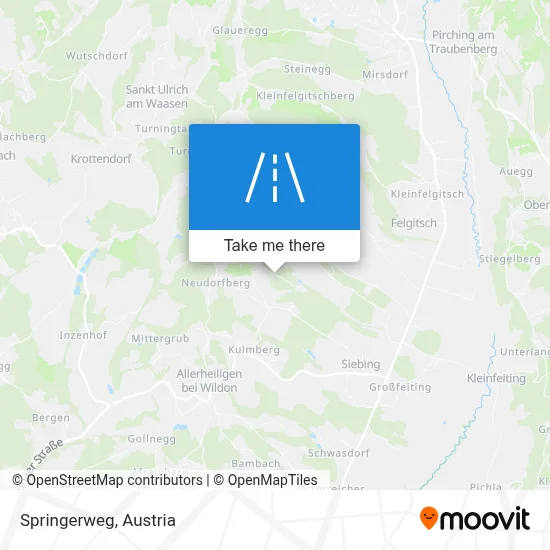 Springerweg map