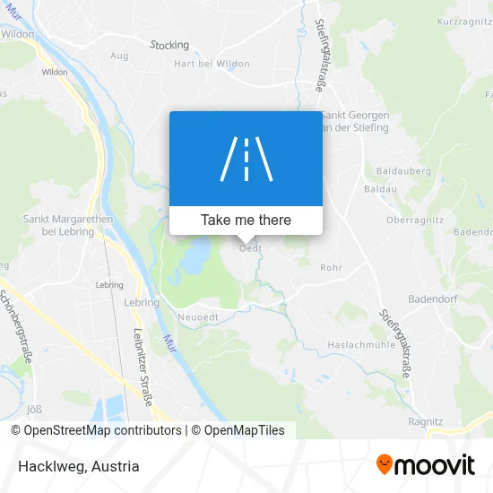 Hacklweg map