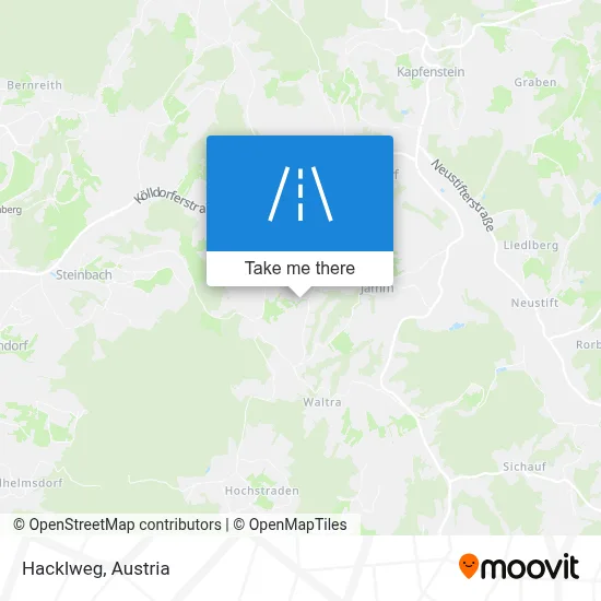 Hacklweg map