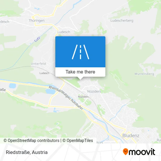 Riedstraße map
