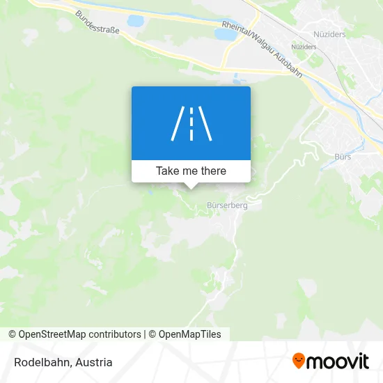 Rodelbahn map