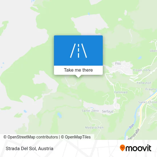 Strada Del Sol map