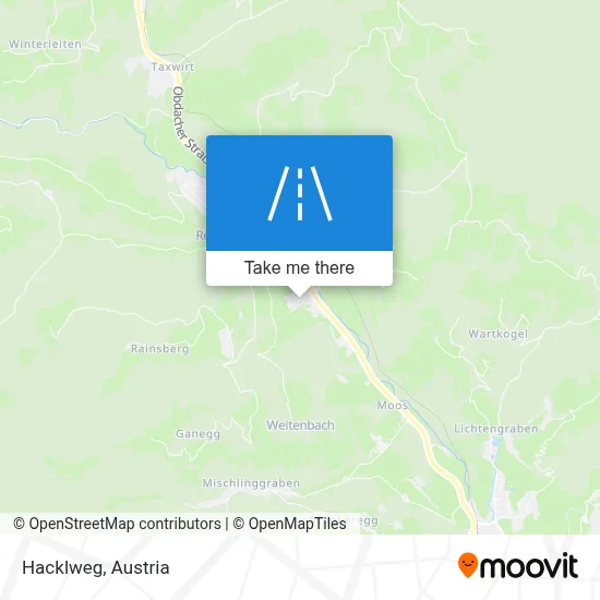 Hacklweg map