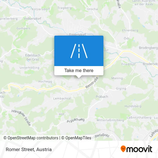 Römerstraße map