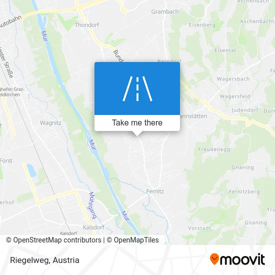Riegelweg map
