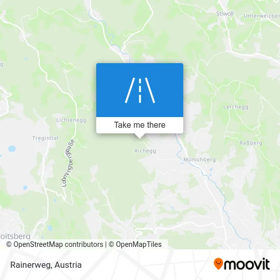 Rainerweg map