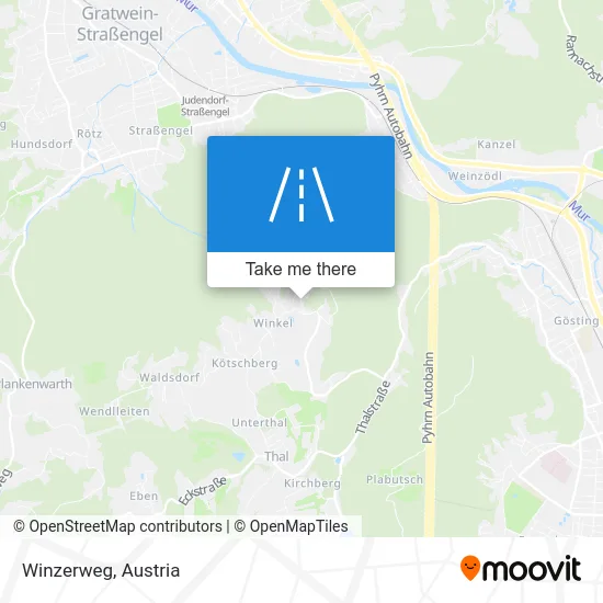 Winzerweg map