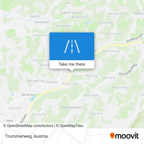 Trummerweg map