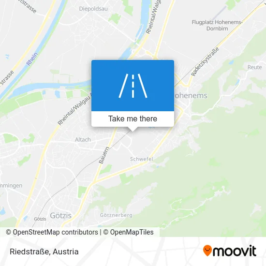 Riedstraße map