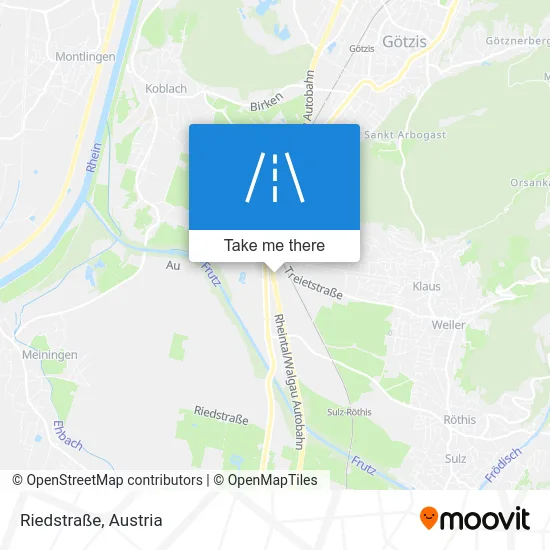 Riedstraße map