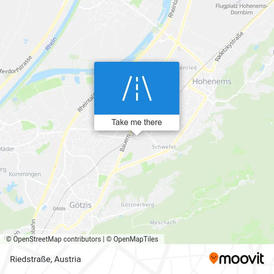 Riedstraße map