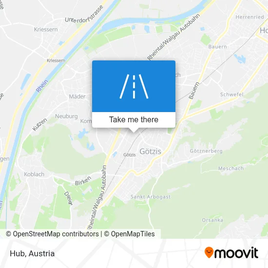 Hub map