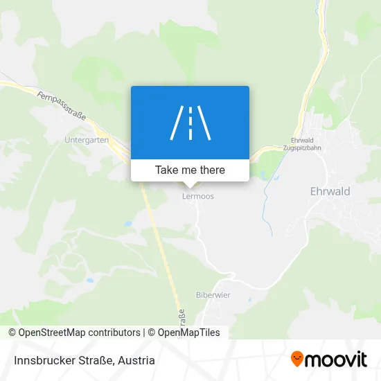 Innsbrucker Straße map