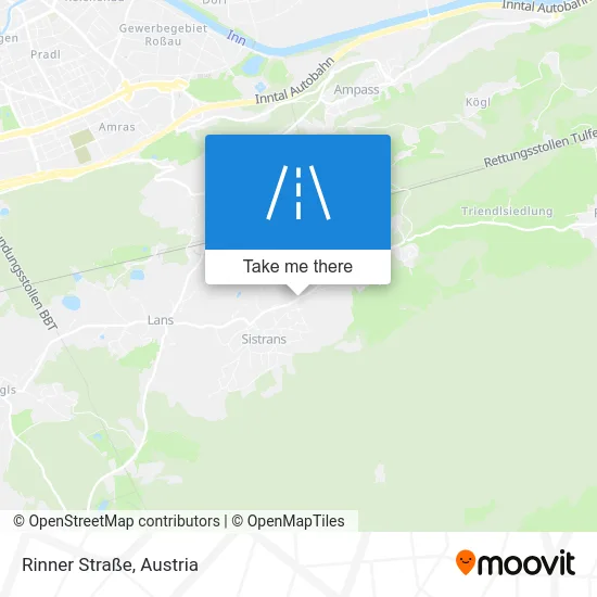 Rinner Straße map