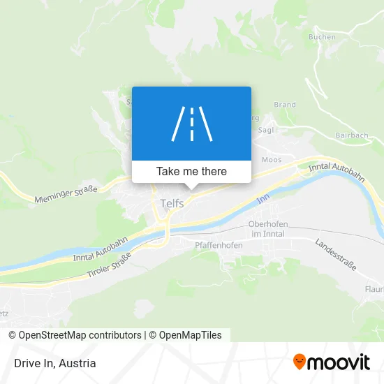 Drive In map