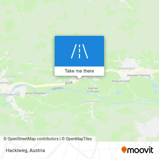 Hacklweg map