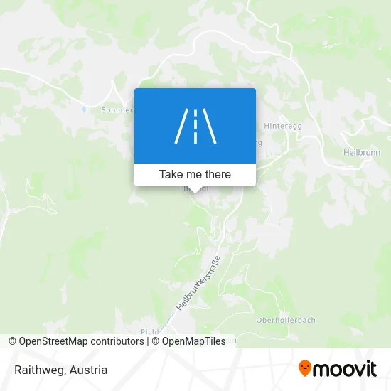 Raithweg map