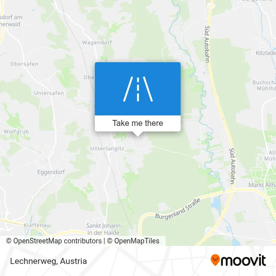 Lechnerweg map