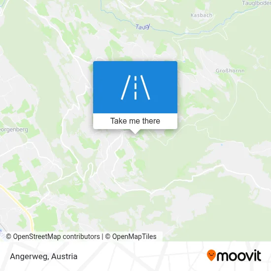 Angerweg map
