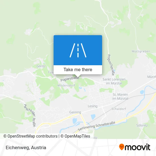 Eichenweg map