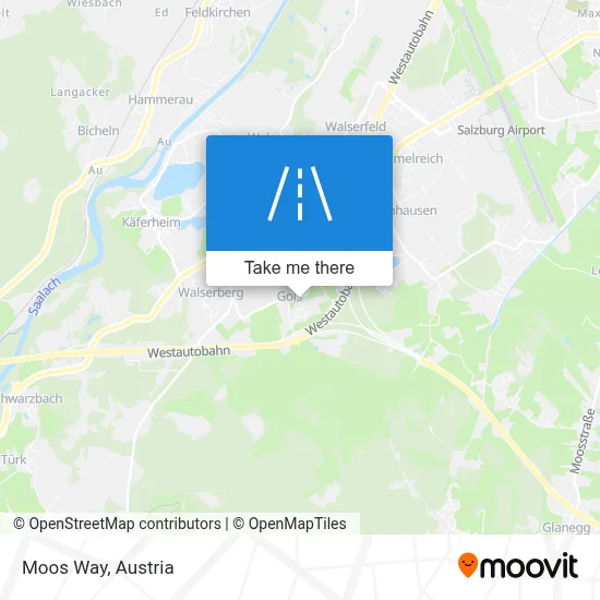 Moosweg map