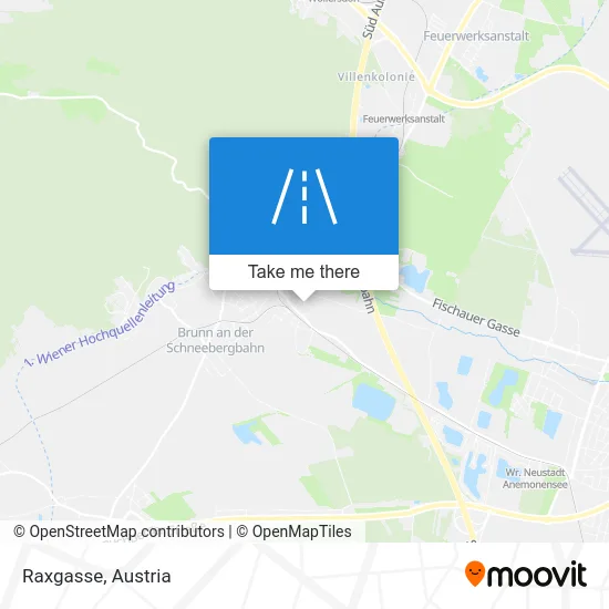 Raxgasse map
