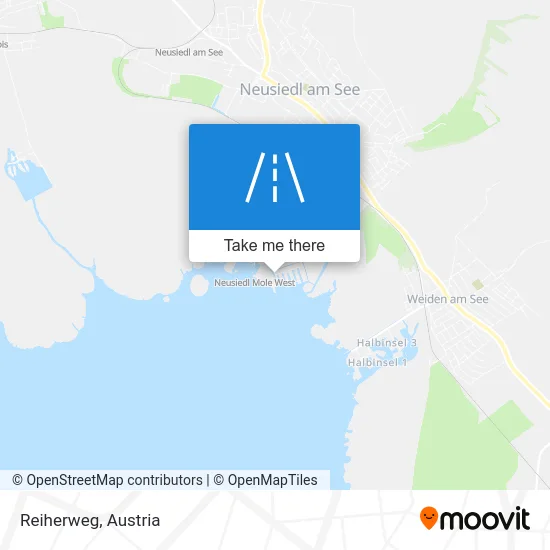 Reiherweg map