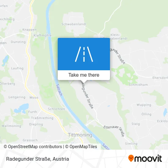 Radegunder Straße map