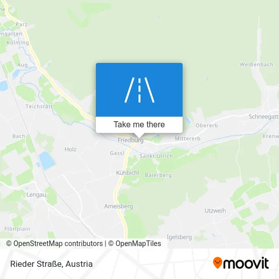 Rieder Straße map