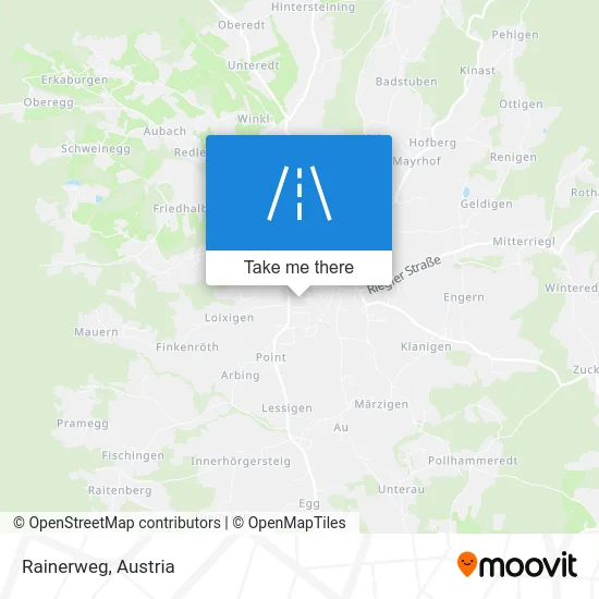 Rainerweg map