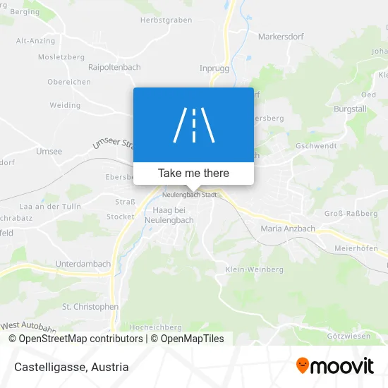 Castelligasse map