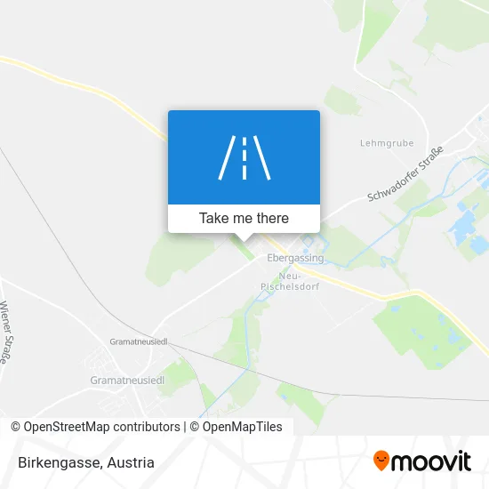 Birkengasse map