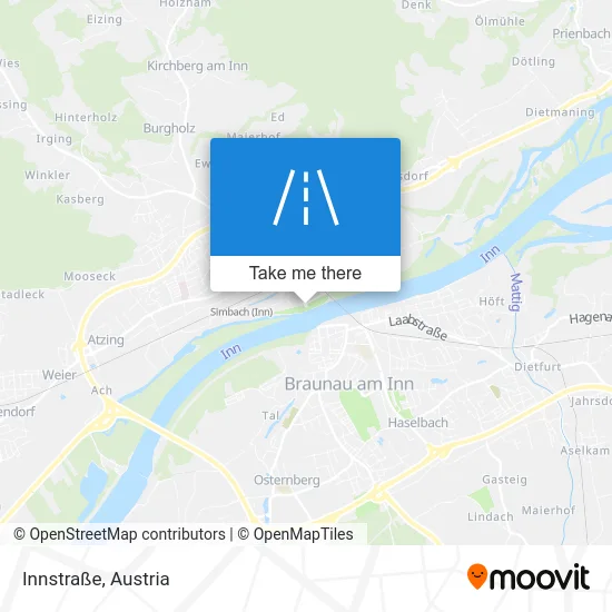 Innstraße map