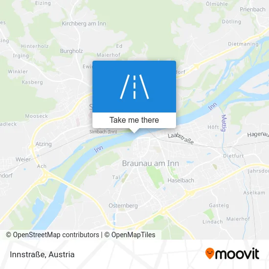 Innstraße map