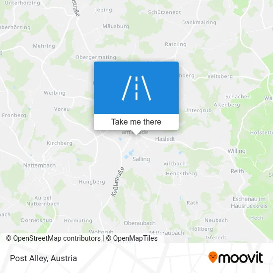 Postgasse map