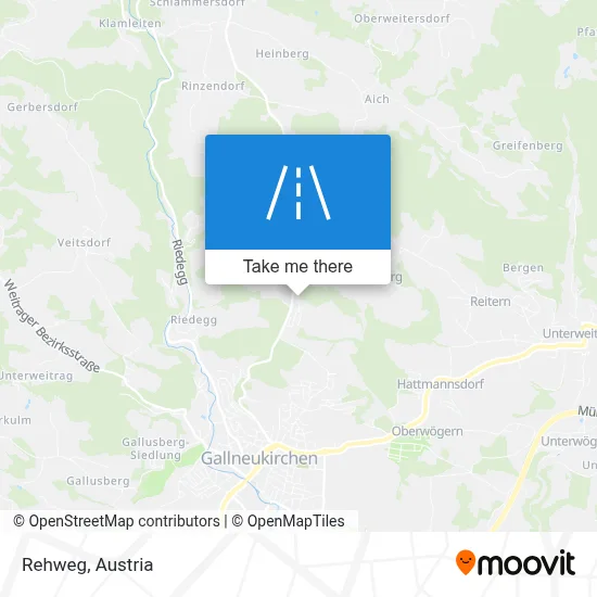 Rehweg map