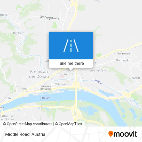 Mitterweg map