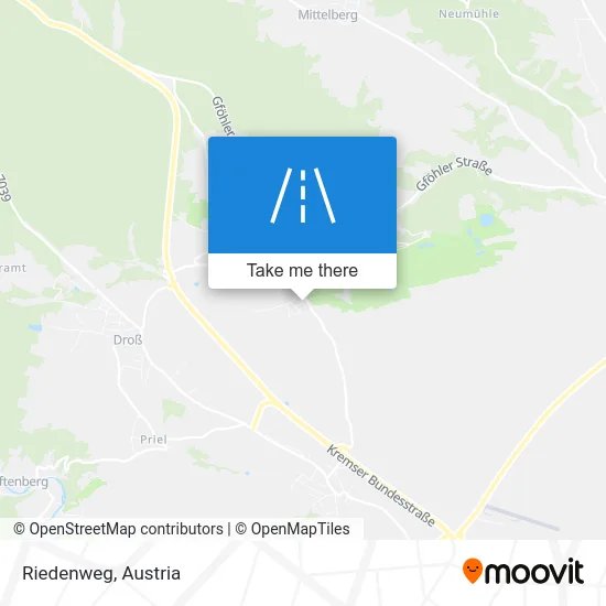 Riedenweg map