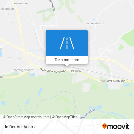 In Der Au map
