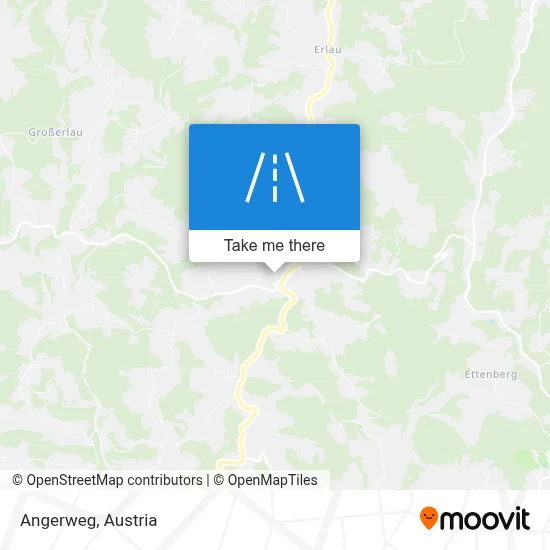 Angerweg map
