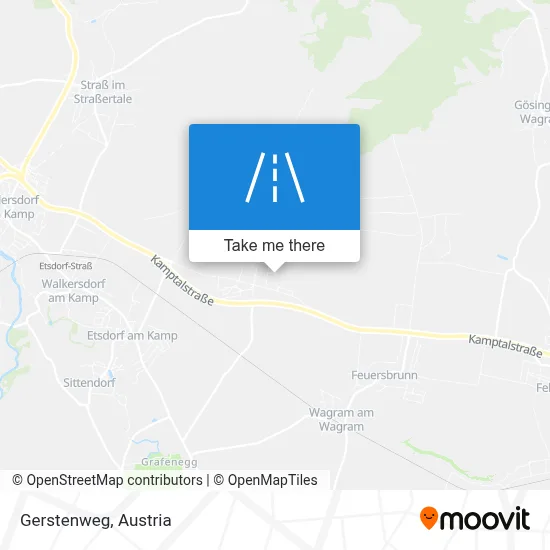 Gerstenweg map