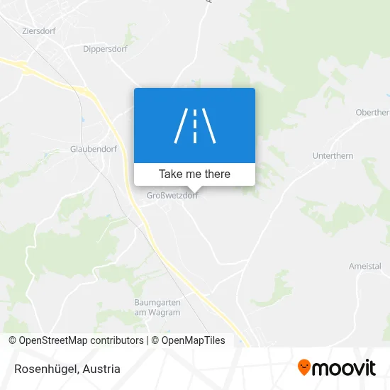 Rosenhügel map