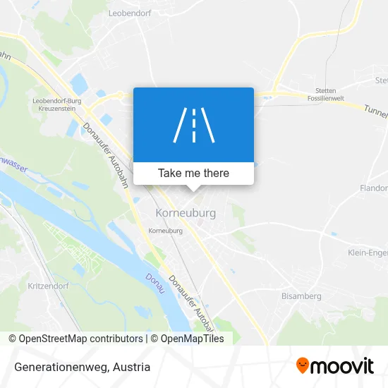 Generationenweg map