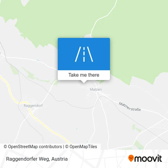 Raggendorfer Weg map