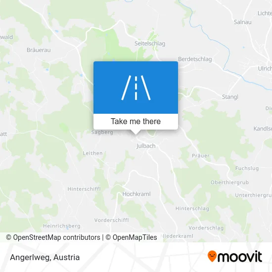 Angerlweg map