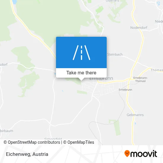 Eichenweg map