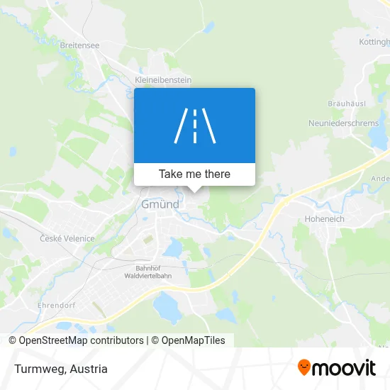 Turmweg map