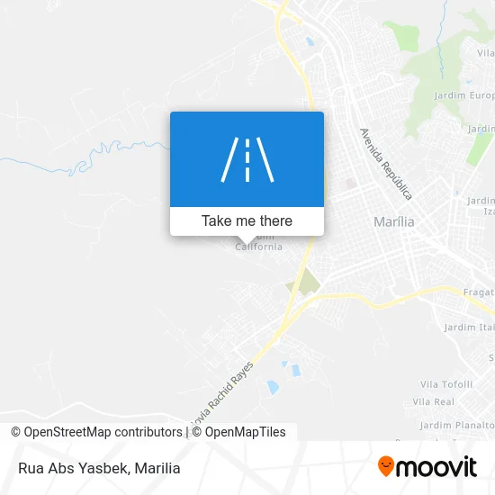 Rua Abs Yasbek map