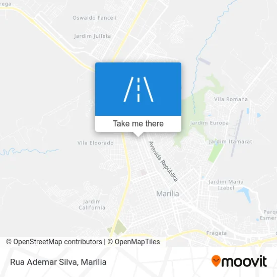 Rua Ademar Silva map