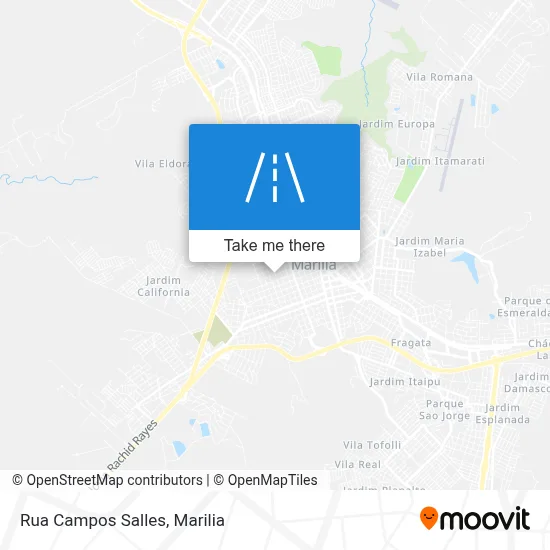 Rua Campos Salles map
